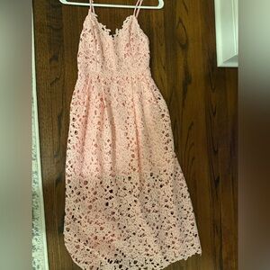 ASTR the label pink dress